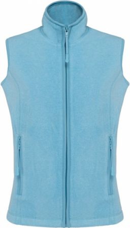 FLEECOVÁ VESTA "Melodie" cloudy blue heather