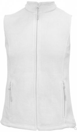 Fleece vesta LVF14 bílá