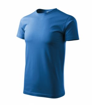 Tričko BASIC azurově modré
