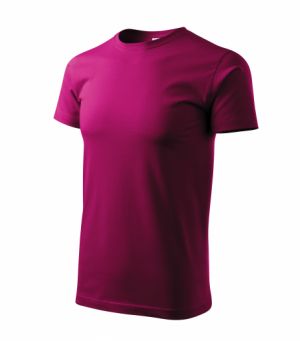 Tričko BASIC fuchsia red