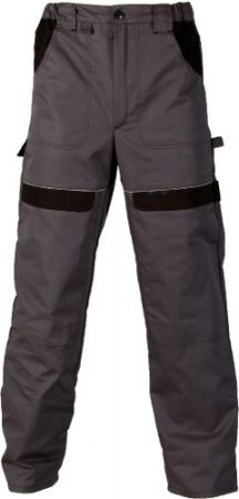 2. Kalhoty pasové COOL TREDN šedo-černé