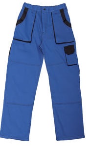 2.Kalhoty pasové LUX Josef modré