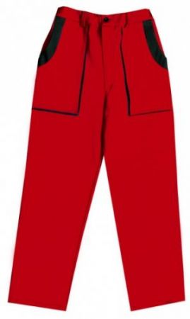 2. Kalhoty pasové LUX Josef červené