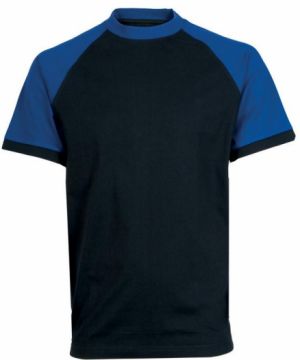 Tričko Oliver černo-modré